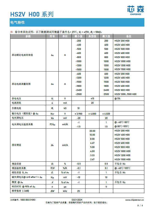 【光伏新宠】芯森HS3V H00系列高精度电流传感器，助力企业领跑绿色能源赛道